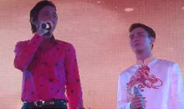 Hoài Linh song ca cùng Hoài Lâm cực tình cảm