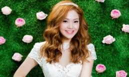 'Say lòng' trước vẻ đẹp ngọc ngà của 'cô dâu' Minh Hằng