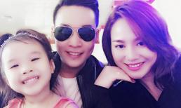 Vợ cũ Thành Trung hạnh phúc bên con gái và 'tình mới'
