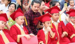 Hùng Cửu Long tâm sự xúc động ngày con 'từ giã mầm non'