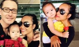 Đoan Trang khoe ảnh gia đình hạnh phúc ngọt ngào