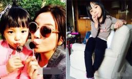 Con gái Triệu Vy xinh xắn và ra dáng người lớn