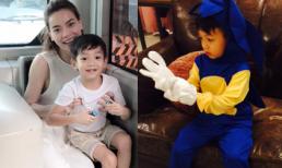 Subeo mới ốm dậy vẫn hớn hở đi chơi cùng mẹ