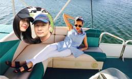 Người yêu Bằng Kiều khoe dáng đẹp 'mướt mắt' trên du thuyền