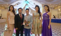 Nhà thiết kế Ngô Nhật Huy lịch lãm bên dàn mỹ nhân