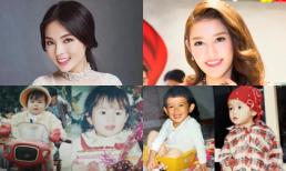 Ảnh thời thơ ấu ngộ nghĩnh của dàn Hoa hậu, Á hậu Việt