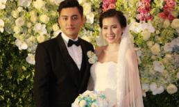 Thư Huyền rạng rỡ bên chồng thiếu gia trong ngày cưới tại Hà Nội