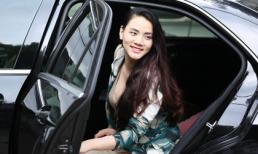 Trang Nhung đi làm đẹp bằng xe tiền tỷ sau sinh