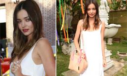 Miranda Kerr tươi trẻ với thời trang nữ sinh
