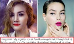 Anh Thúy tiếp tục dè bỉu và cho rằng Hà Hồ sống giả tạo?
