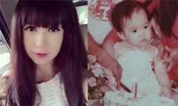 Vợ Lý Hải khoe loạt ảnh hồi nhỏ 'siêu xinh'