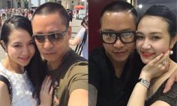 Tuấn Hưng vui vẻ đi chơi với vợ và bạn bè sau khi 'xuống tóc'