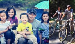 Gia đình siêu mẫu Ngọc Thúy hạnh phúc đi dã ngoại