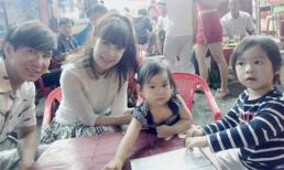 Gia đình Lý Hải ăn mừng sinh nhật con gái tại quán vỉa hè