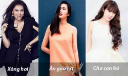 Mỹ nhân Việt tiết lộ bí quyết lấy lại vóc dáng sau sinh