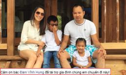 Đàm Vĩnh Hưng mạnh tay tài trợ cho cả gia đình Hồng Ngọc đi chơi