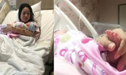 Á hậu Trịnh Kim Chi đã sinh con gái thứ hai ở tuổi 43