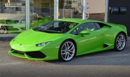 Sức mạnh siêu xe Lamborghini Huracan LP 610-4 của ông xã Midu