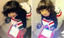 Thúy Nga lo lắng vì con gái quá nghiện iPad