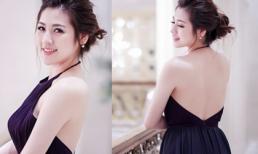 'Mướt mắt' trước bờ vai trần quyến rũ của Á hậu Tú Anh