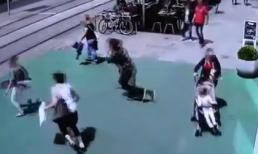 Ô tô 'điên' náo loạn đường phố