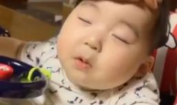 Bố ơi! Con buồn ngủ lắm rồi