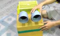 Cách chế quạt hơi nước cho ngày hè nóng bức