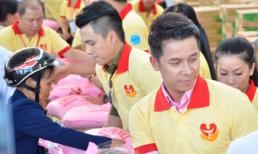 Tiến Dũng đi làm việc thiện sau khi chia tay Lan Anh