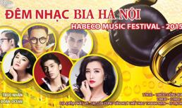 Dàn sao khủng hội ngộ tại đêm nhạc 'Bia Hà Nội 2015' tại Hải Phòng