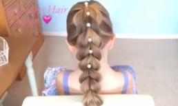 Ấn tượng với kiểu tóc tết cực xinh