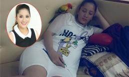 Khánh Thi khoe bụng bầu 'vượt mặt' ở tháng cuối thai kỳ