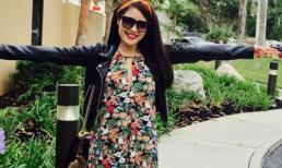 Quế Vân khoe loạt ảnh rạng rỡ khi đi du hí Mỹ