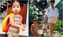 Xuân Lan và con gái rạng rỡ vui chơi ngày cuối tuần