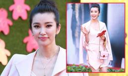 Lý Băng Băng 'thôi miên' ánh nhìn khi diện 'cây' hồng phấn