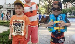 Jacky Minh Trí tươi rói đi nghỉ hè cùng gia đình