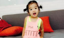 Con gái Xuân Lan cực yêu với trang phục sành điệu 