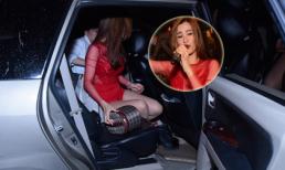 Đông Nhi đi diễn với xe bình dân cùng ‘trai lạ’