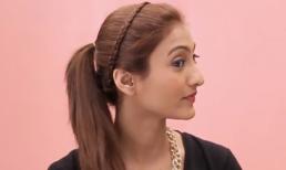 'Biến tấu' tóc đuôi gà xinh xắn và năng động