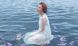 Yến Nhi đẹp lãng mạn dưới hồ