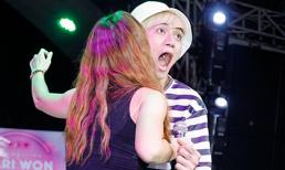 BB Trần 'tố cáo' bị Hari Won đánh đập trên trường quay