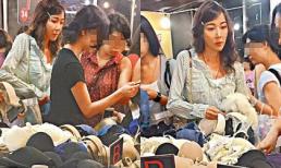 'Mỹ nhân dao kéo' thu nhập khủng vẫn mua nội y giảm giá