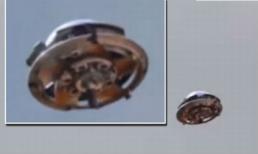 Phát hiện cận cảnh UFO lơ lửng trên bầu trời