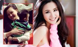 Vy Oanh bất ngờ để lộ hình ảnh con trai bụ bẫm