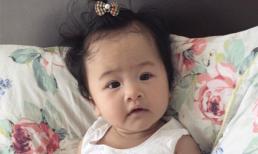 Con gái Phan Thị Lý cực yêu với mái tóc xoăn