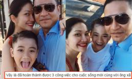 Kim Hiền khoe ảnh đã sang đến Mỹ định cư cùng gia đình