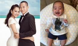 Lần đầu hé lộ con trai siêu mẫu Ngọc Thạch và chồng thiếu gia