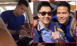 'Rò rỉ' hình ảnh cực điển trai của cơ trưởng Nam vương Tiến Đoàn