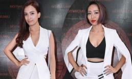 Ái Phương, Thảo Trang ăn mặc gợi cảm dự khai trương Hot Miu Miu