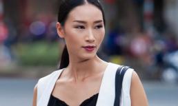 Trang Khiếu khoe street style cá tính trên đường phố Sài Gòn