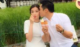 Vợ chồng Trúc Diễm tình tứ hết mức ở Nhật